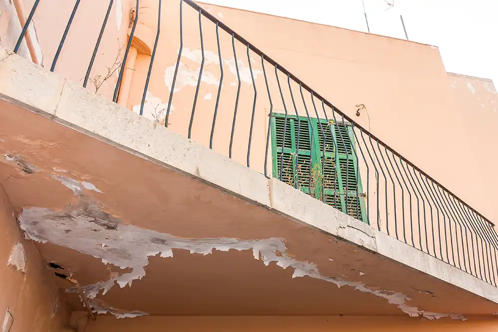 Gebäudeschäden, Balkonsanierung